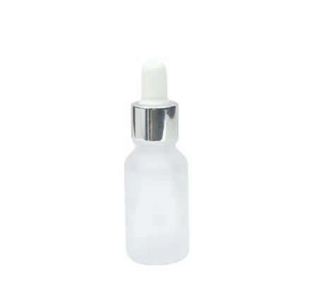 Serum Bottle Frosted Glass Serum Bottle (Silver) 1 ~blog/2024/1/29/frosted_glass_serum_bottle_silver