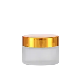 Pot Jar frosted Tutup Gold 30gr 